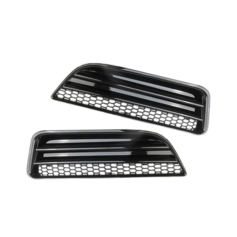 

1 Pair Front Bumper Honeycomb Fog Light Lamp Cover Trim Fit For Dodge Charger SXT 2015-2023