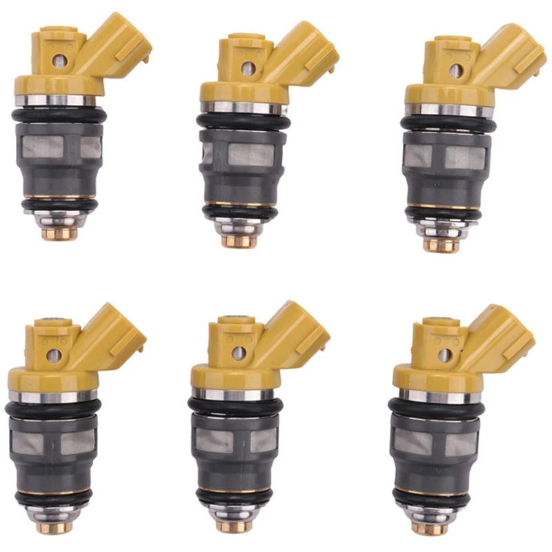 

650Cc Fuel Injectors For Toyota Suprajza70 1JZGTE 1JZ US Engine Nozzle 100187091 1001-87091