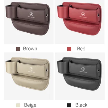 Pro Mercedes-Benz ABCESV třídy R A45 C43 CLA GLA GLB GLC SLK SL multifunkční úložný box do autosedačky, držák nápojů do mezery v sedadle 10 nejlepší prodej úložný box mezi sedadly auta - №10