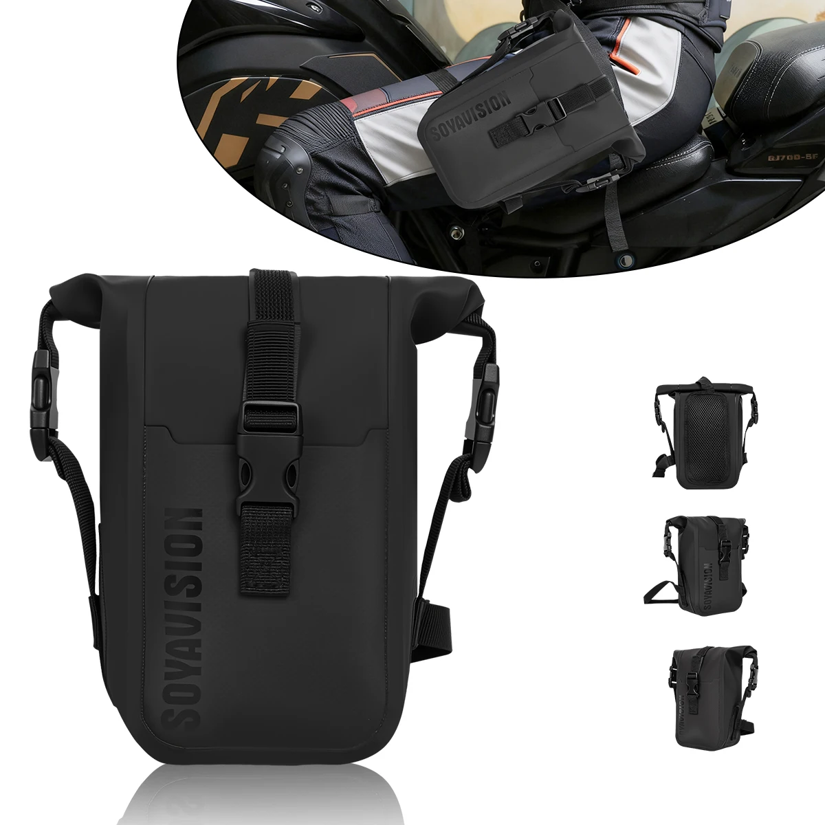 

Multifunction Motorcycle Drop Leg Bag Waterproof Motorbike Bag Outdoor Men Casual Waist Bag Fanny Pack Moto & Biker Bags