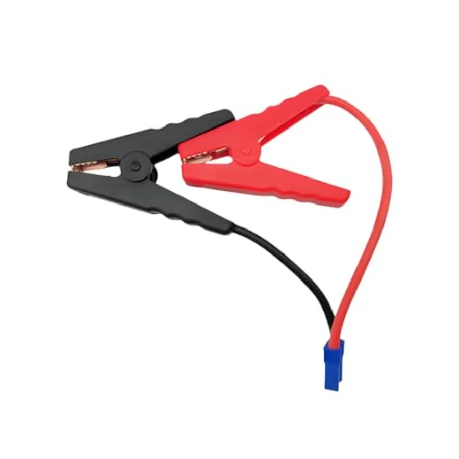 

EC5 Car Jumper Starter Cable with Battery Clamps, 12V Vehicle Emergency EC5 Connector Jumper Cable Alligator Clip, Portable Aut