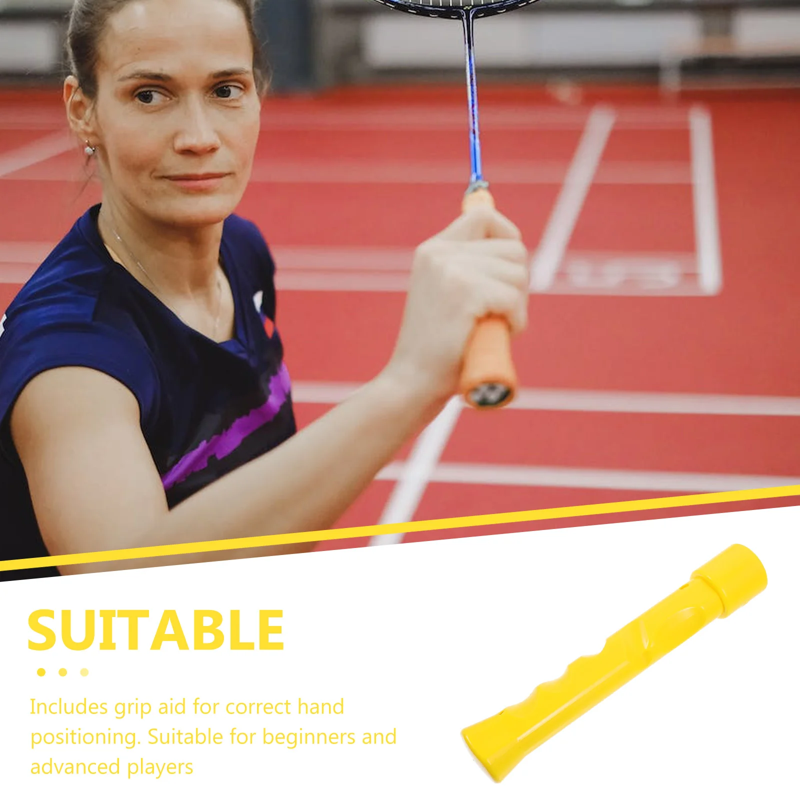 Sedile Badminton Trainer Attrezzatura versatile Impugnatura a LED Impugnatura Soffiatore portatile