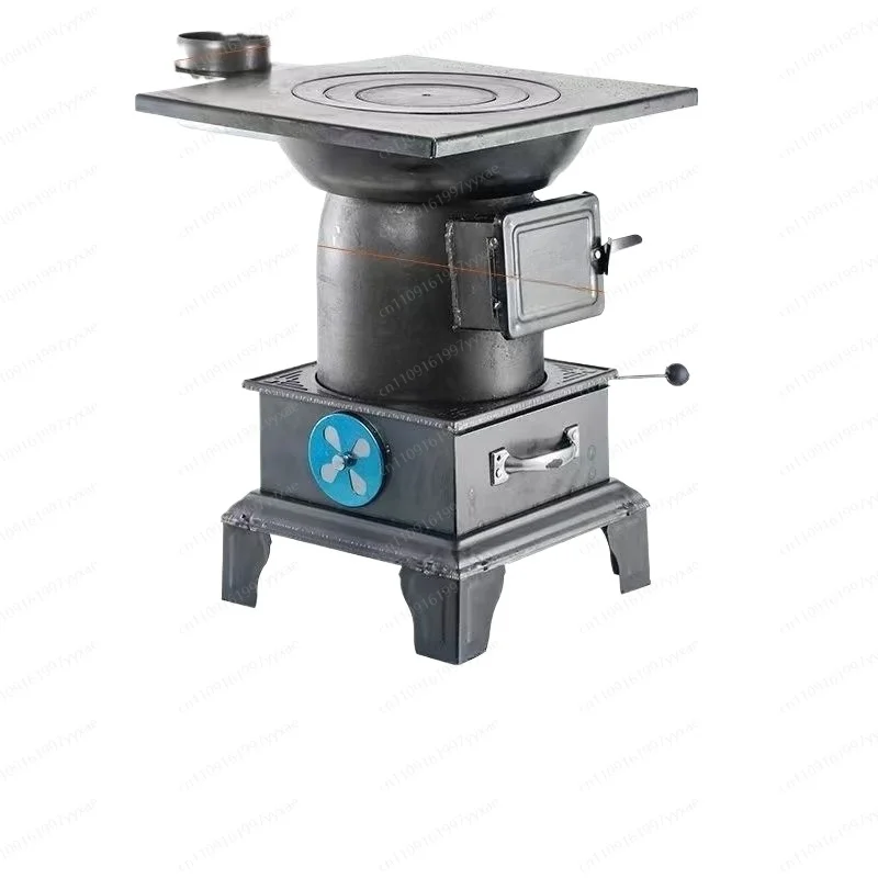 

Новый тип отопительной печи, работающей на дровах и угле, для домашнего использования зимой, сельская печь для обогрева помещений, бездымная.