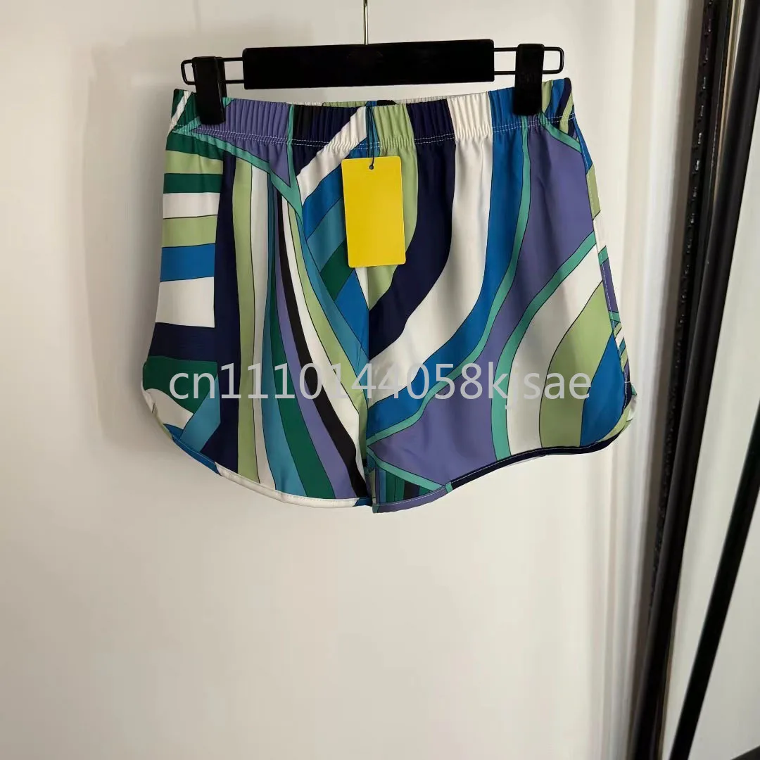 

Fashion Design Women's Beach Shorts with Letter Signature Logo Classic Lady Streetwear Shorts