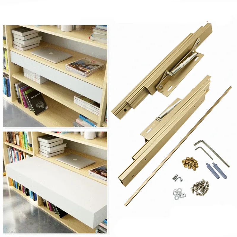 

Hydraulic Randomly Stop Hinges Kitchen Cabinet Guide Rail Furniture Lift Up Flap Stay Support Hardware Drawer Slide