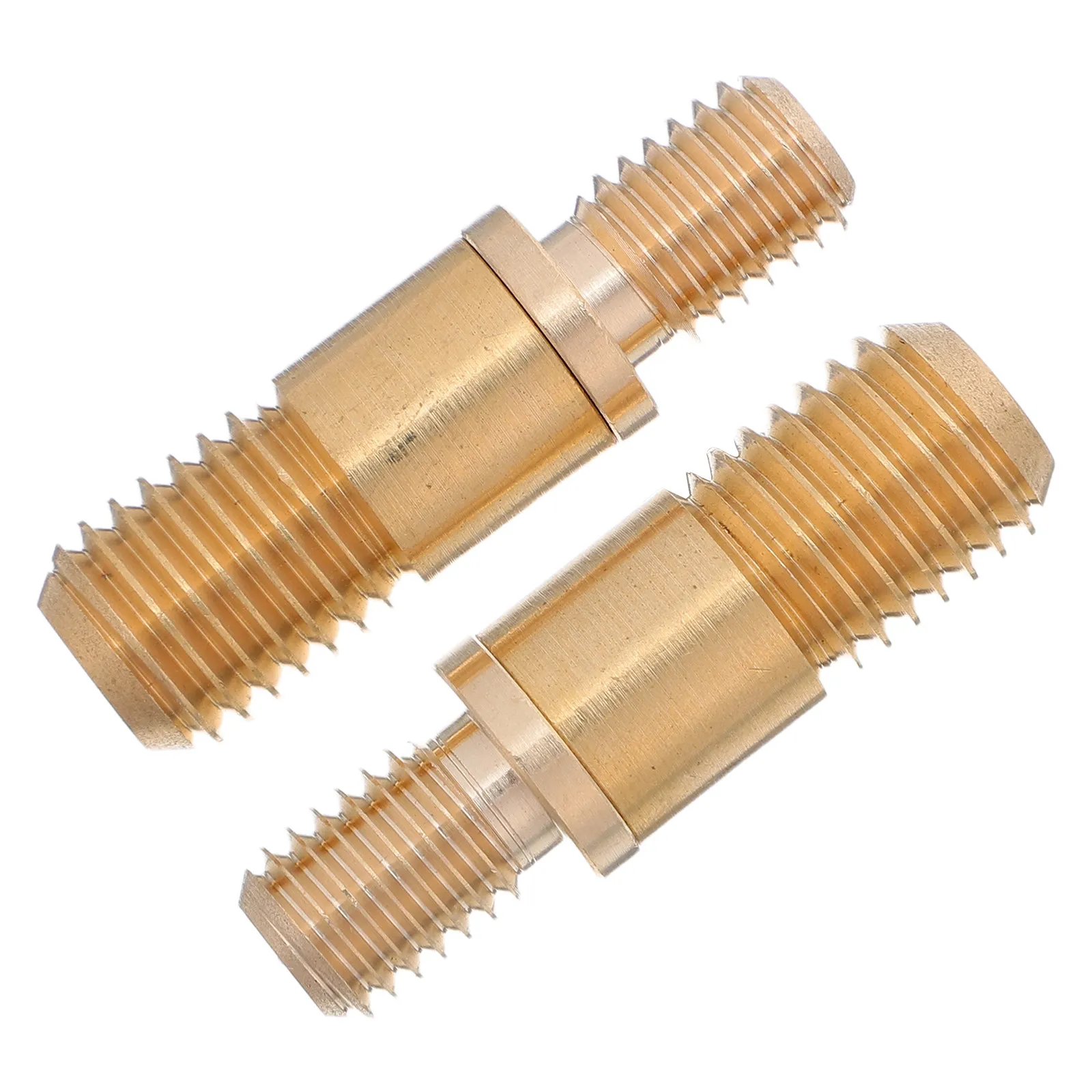 

2Sets Pool Cue Shaft Joint Pin Screw Copper Billiard Extension Screws Reliable Connection Hardware for Cue Stick Assembly Tip