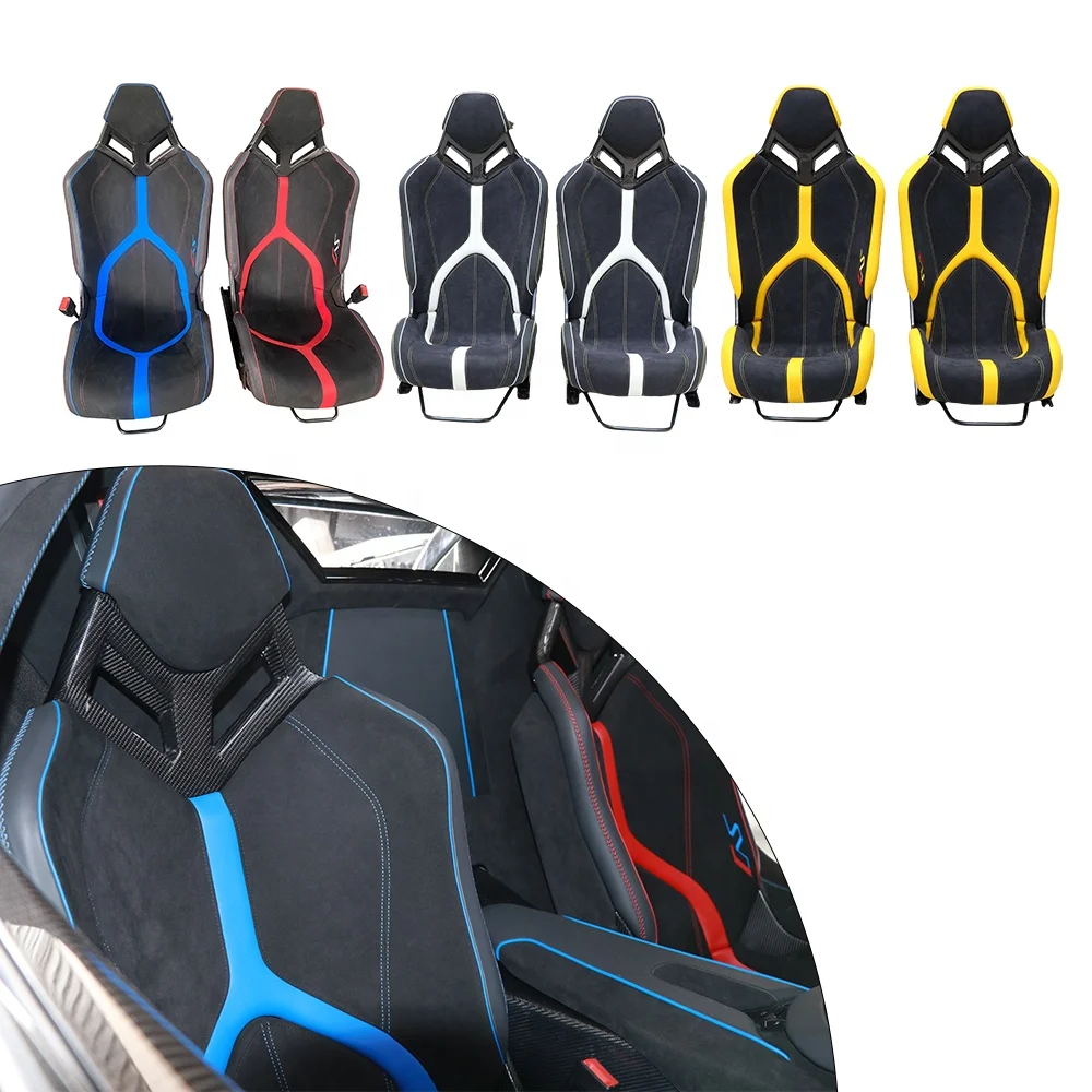 Adjustable Style Luxury Car Racing Bucket Seats for Lamborghini Aventador Gallardo  LP560 LP570 LP580 LP610 LP700 STO
