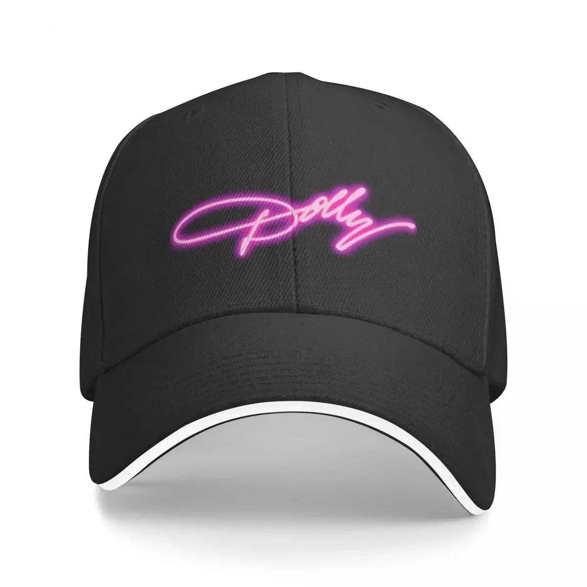 

Dolly Parton Signature Baseball Cap birthday Snap Back Hat black Women's Beach Visor Men's