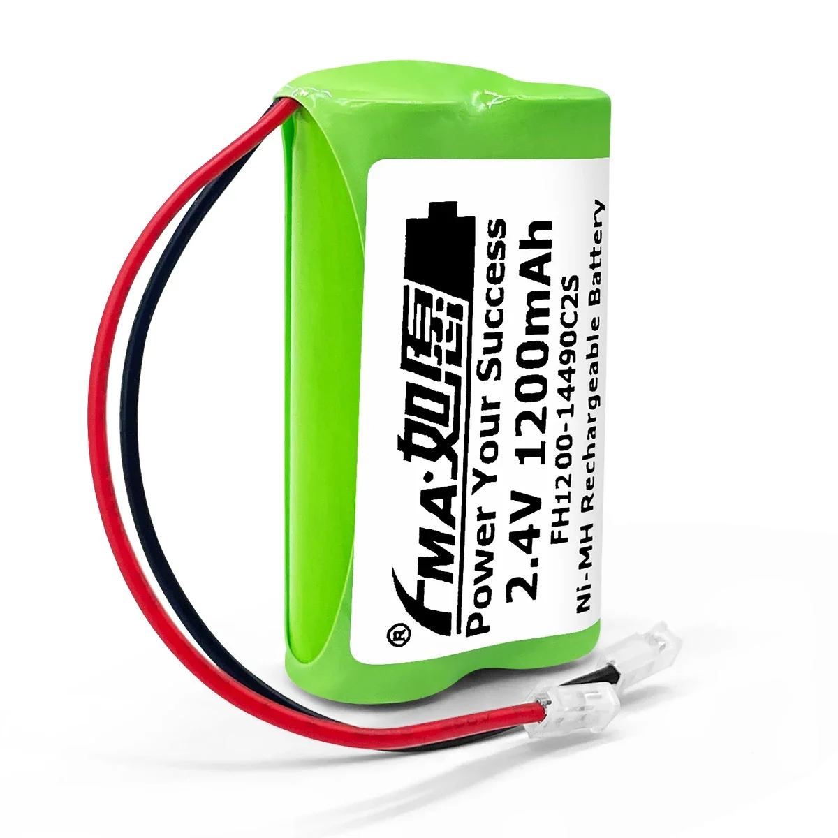 High-Capacity 2.4V AA Ni-MH 1.2-2Ah Ni-Cd 600-900mAh Rechargeable Battery for Cordless Mobile Phones CE Certified
