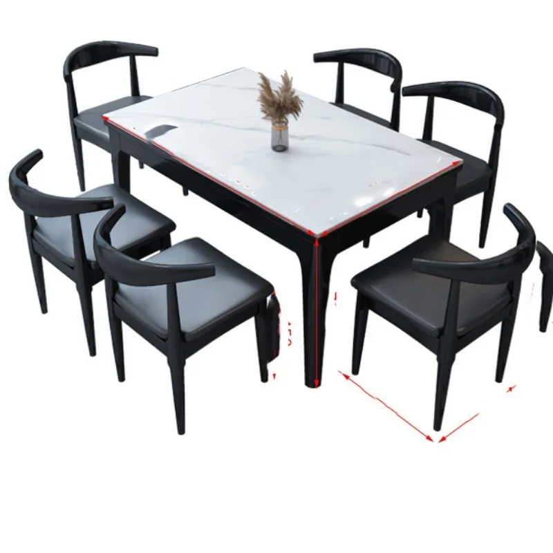 Nordic White Dining Table Waterproof Organizer Camping Entryway Computer Desks Free Shipping Mesas De Comedor Kitchen Furniture