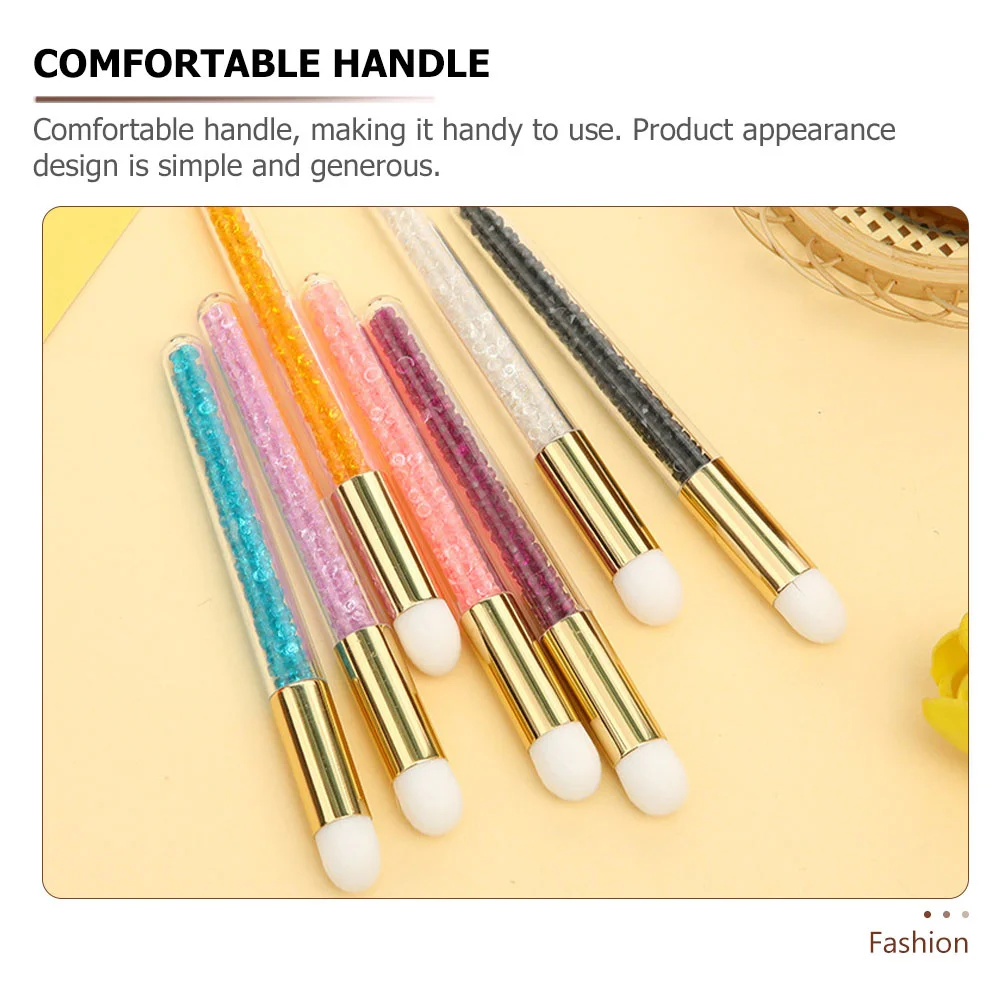 مجموعة فرش تنظيف الوجه مكونة من 7 قطع، تصميم بسيط، أداة تنظيف مسام الأنف المحمولة لإزالة الرؤوس السوداء والعناية بالبشرة الناعمة للاستخدام اليومي