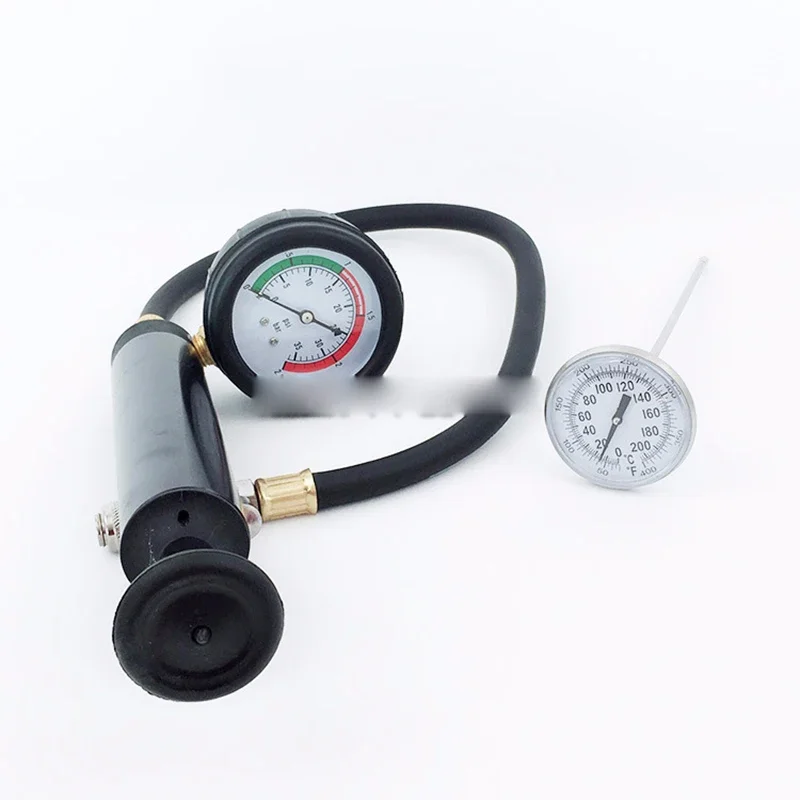 

28Pcs Universal Radiator Pressure Tester Vacuum Type Cooling System Test Detector Set Testeur Refroidissement