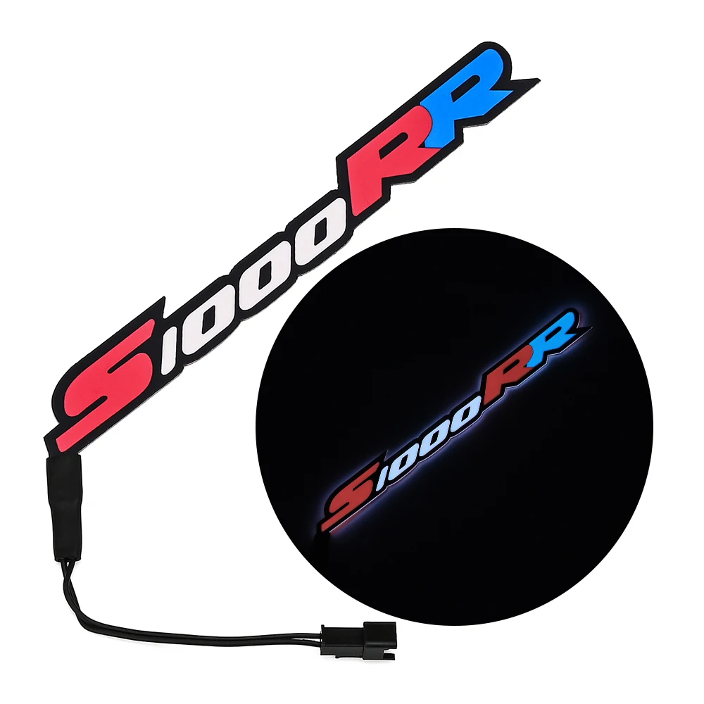 

S1000RR Lighting Decoration Sticker For BMW S1000RR Motorcycle Fairing Sticker Rear Seat Cold Light Decoration Accessory
