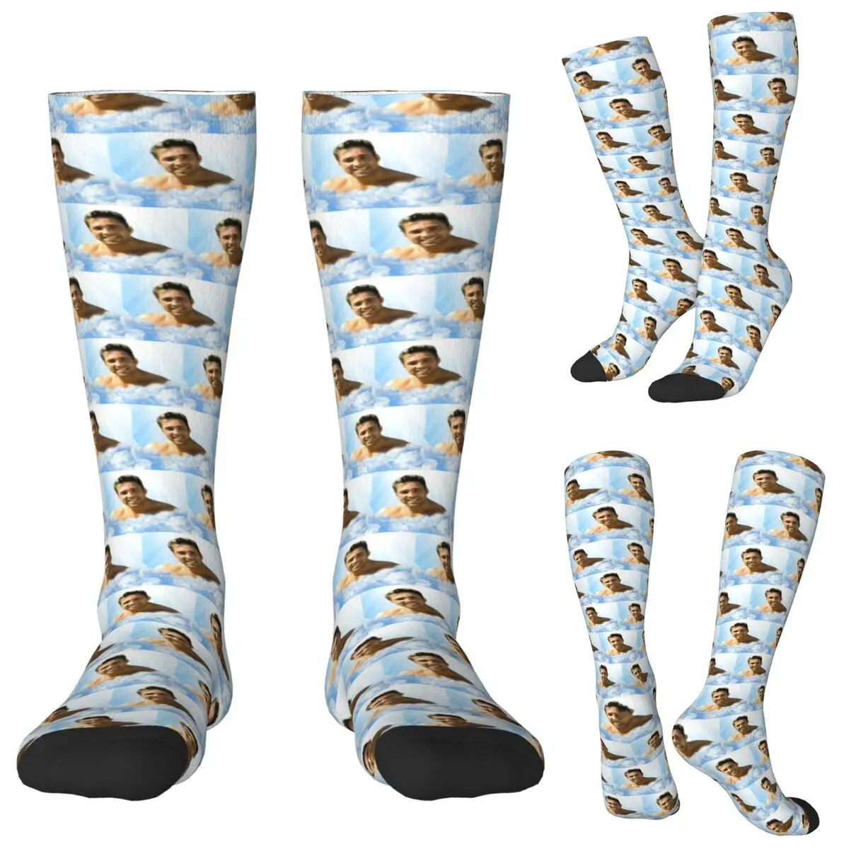 

Billy Herrington Socks Harajuku Stockings All Season Long Socks Accessories for Man Woman Birthday Present
