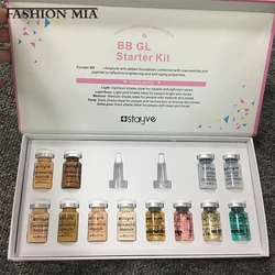 Stayve-crema BB de 8ml, Kit de ampolla brillante, niacinamida Aqua, base facial, corrector, crema hidratante, esencia, cuidado de la piel, Belleza