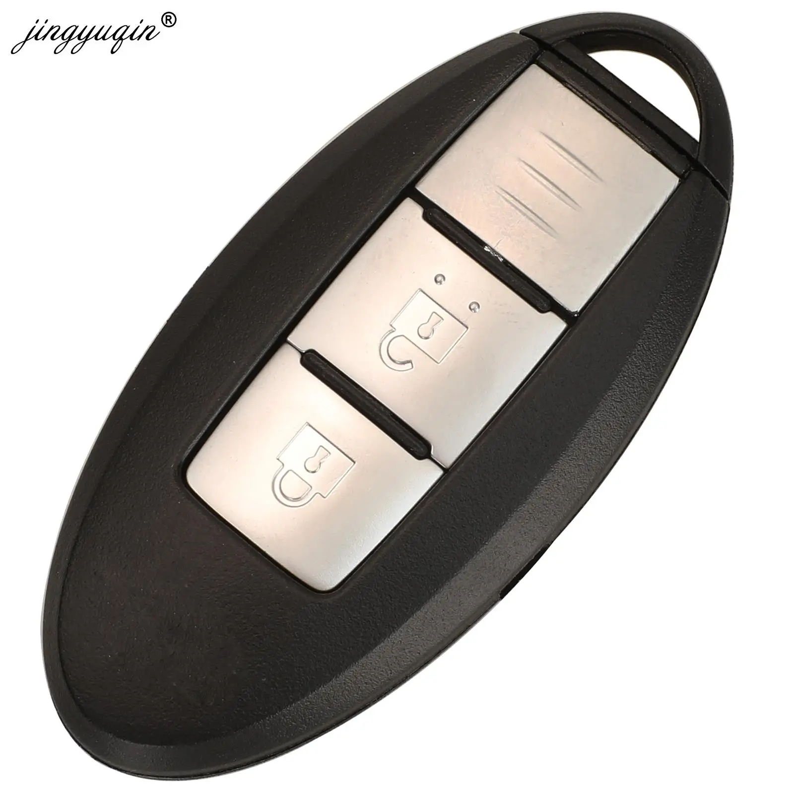 jingyuqin 2/3/4 buttons Car Key Shell Case for Infiniti G25 G35 G37 Q50 Q60 Q70 QX55 JX35 QX50 QX60 QX80 Keyless Fob Cover