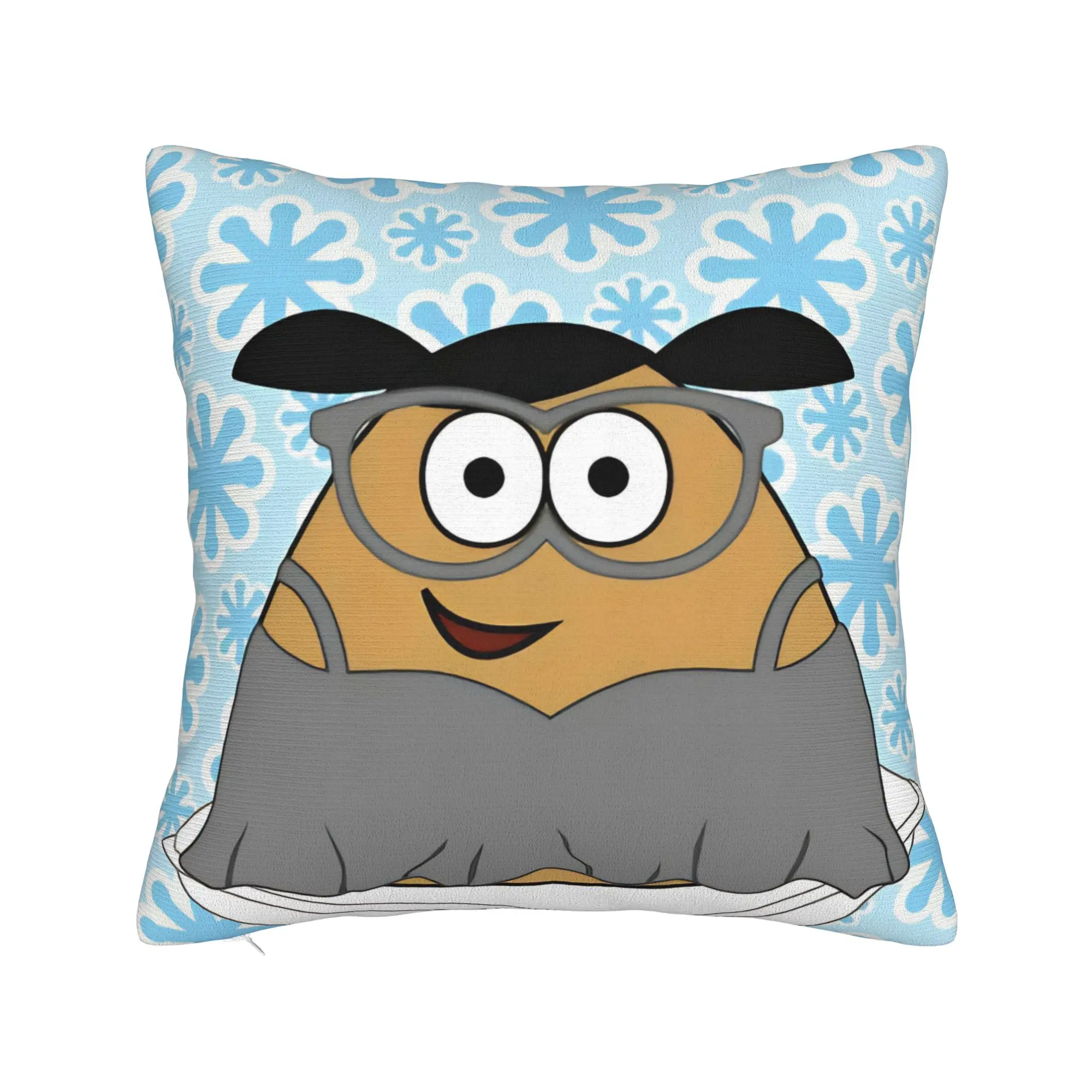 Decorative Pillow Covers My Pet Alien Pou Merchandise Home  Pillow Case Cover Square Multi-Size