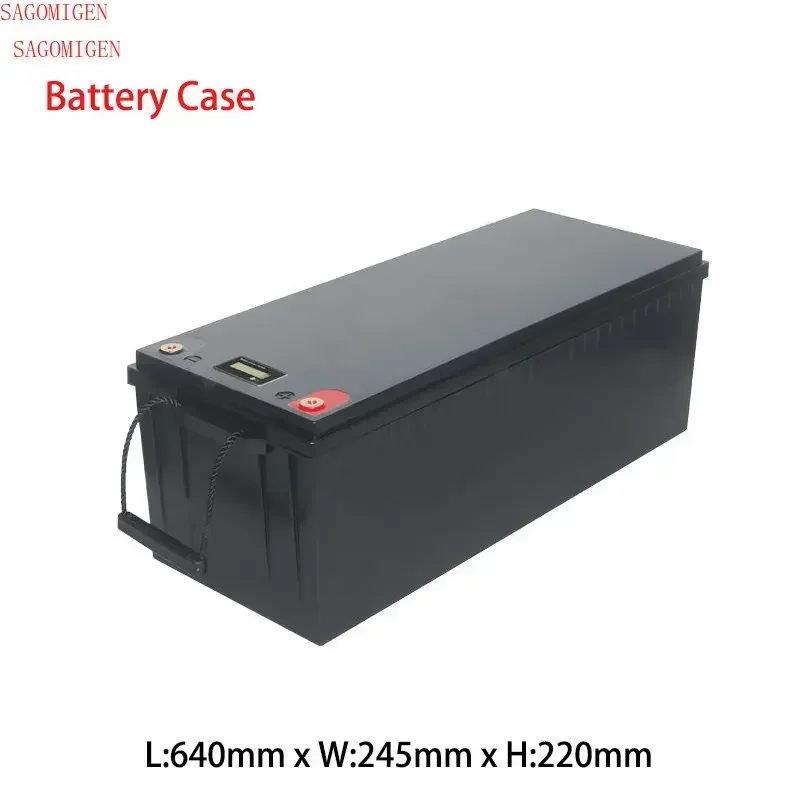 Lifepo4 obudowa baterii 12V 24V 48V 120ah 180Ah 200Ah 280Ah 320Ah pudełka do przechowywania baterii kamper RV Batteri ogniwa słoneczne obudowa z