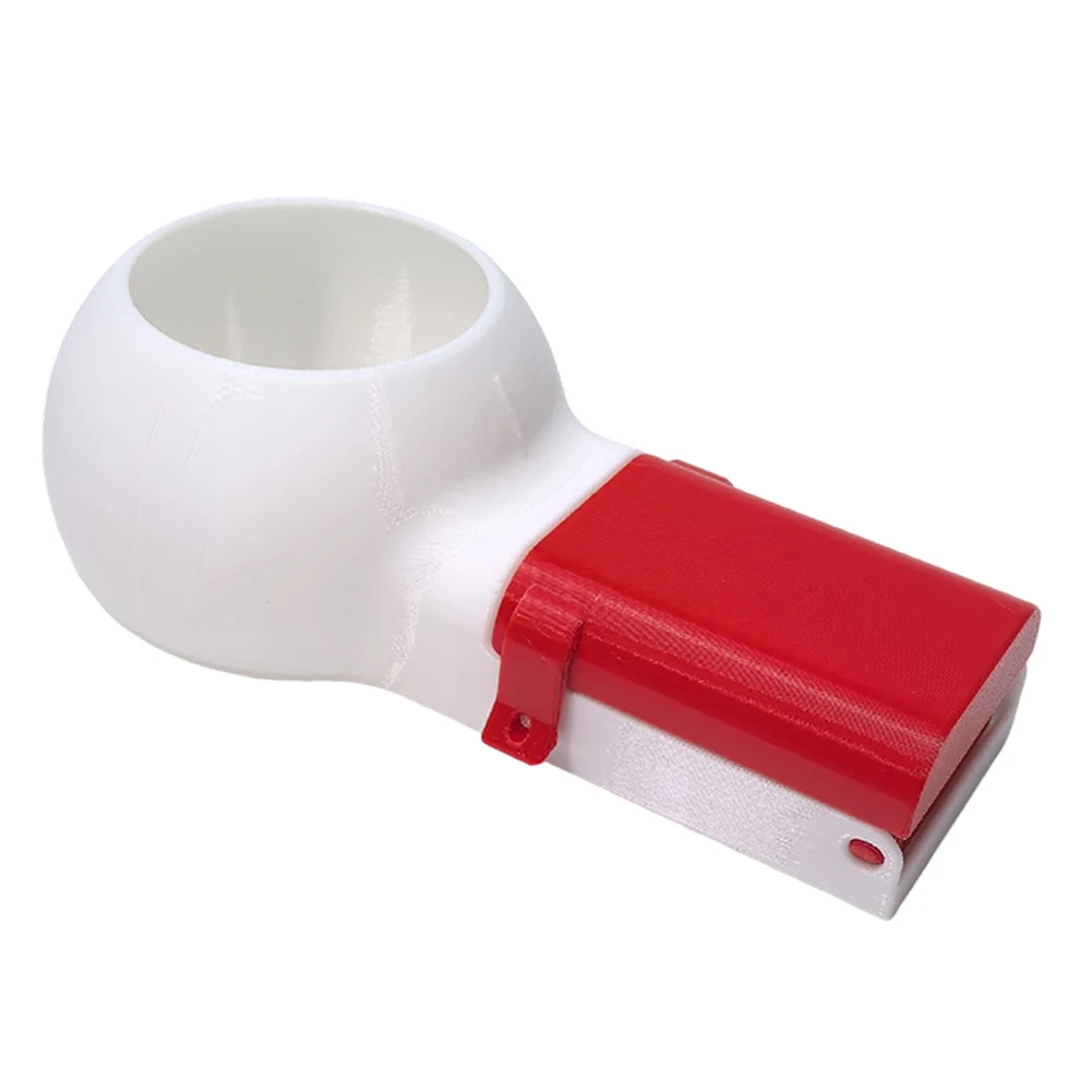 Drill Dust Collector Bowl with Precise Positioning Guide and Convenient Water Bottle Interface for Use on Various Material Types