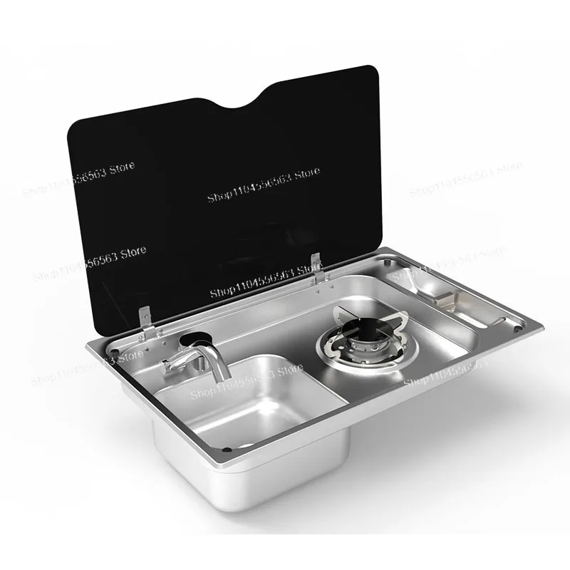 ​​RV Sink Lid Hardware Accessories, Universal Gas Stove Cover Hinges & Locking Mechanisms for Kitchen & Camper Upgrades​​