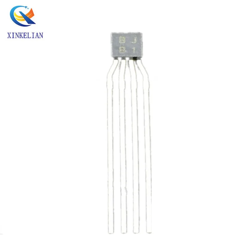 5PCS/Lot HW-302B Silkscreen 8 High Sensitivity Hall Element HW302B Indium Antimonide Linear Hall Sensor Brand New In Stock