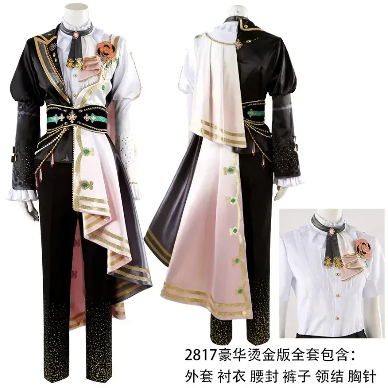 أنيمي فرقة نجوم تأثيري فالكيري إتسوكي شو كاجيهيرا ميكا معطف قميص الخصر التفاف السراويل ربطة القوس فيونكة بروش تخصيص Costumesx