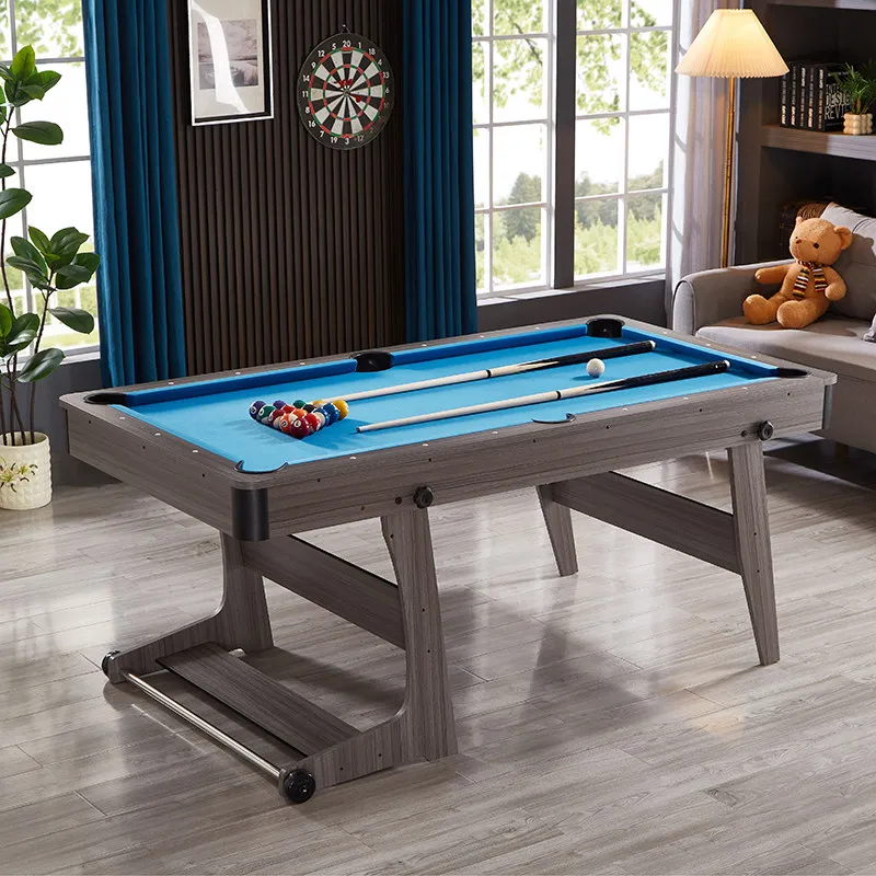 Folding pool table Adult home indoor game Multifunctional three-in-one pool  tennis Conference