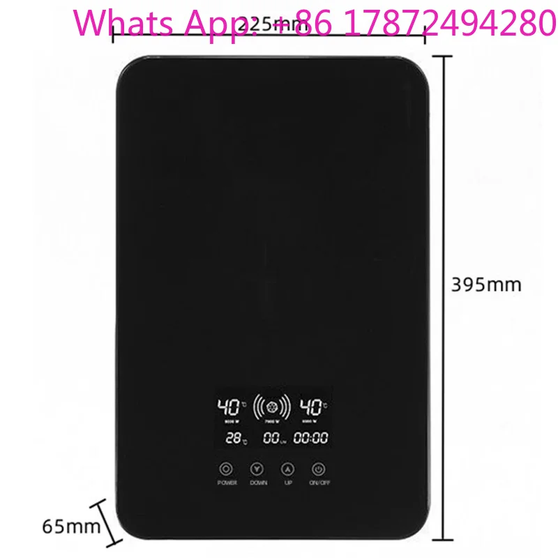 8KW Electric Water Heater Instantaneous Rapid Heating Household Bathroom Shower Small Bath Machine Kitchen Water Heater