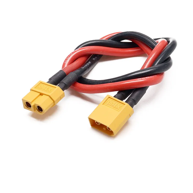 XT60h-f cable mr30u male model aircraft xt90 connector xt30 ESC lithium battery plug high current 3