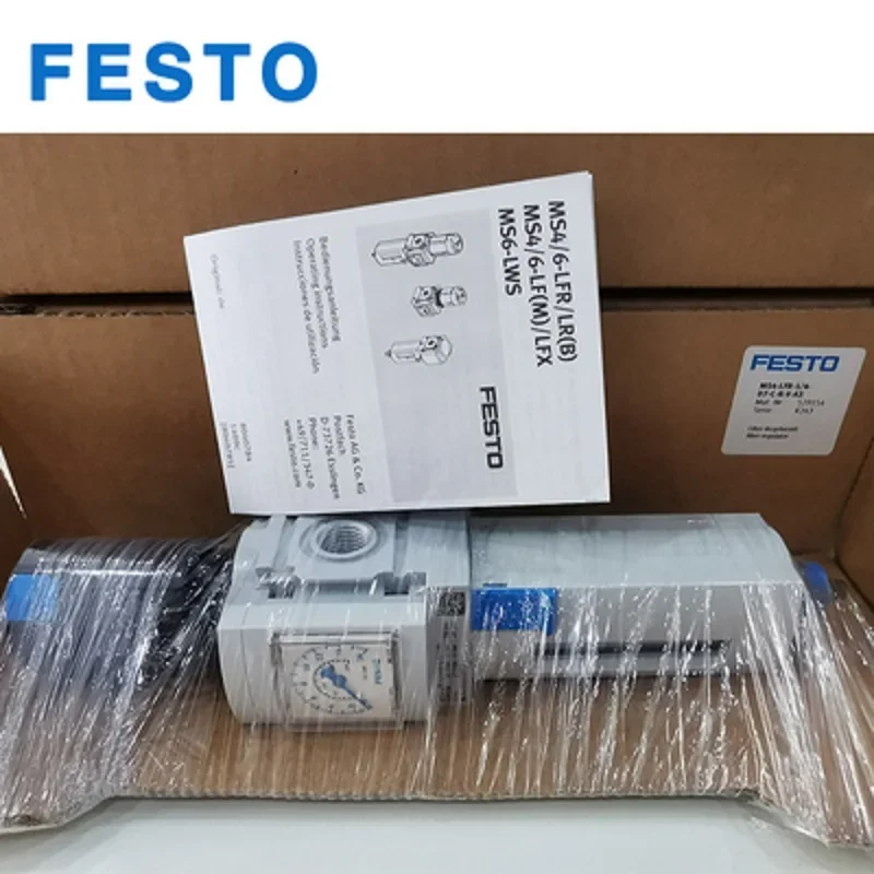 FESTO MS4-LFR-1/4-D6-CRM-AS 529144 New Original Filter Pressure Reducing Valve