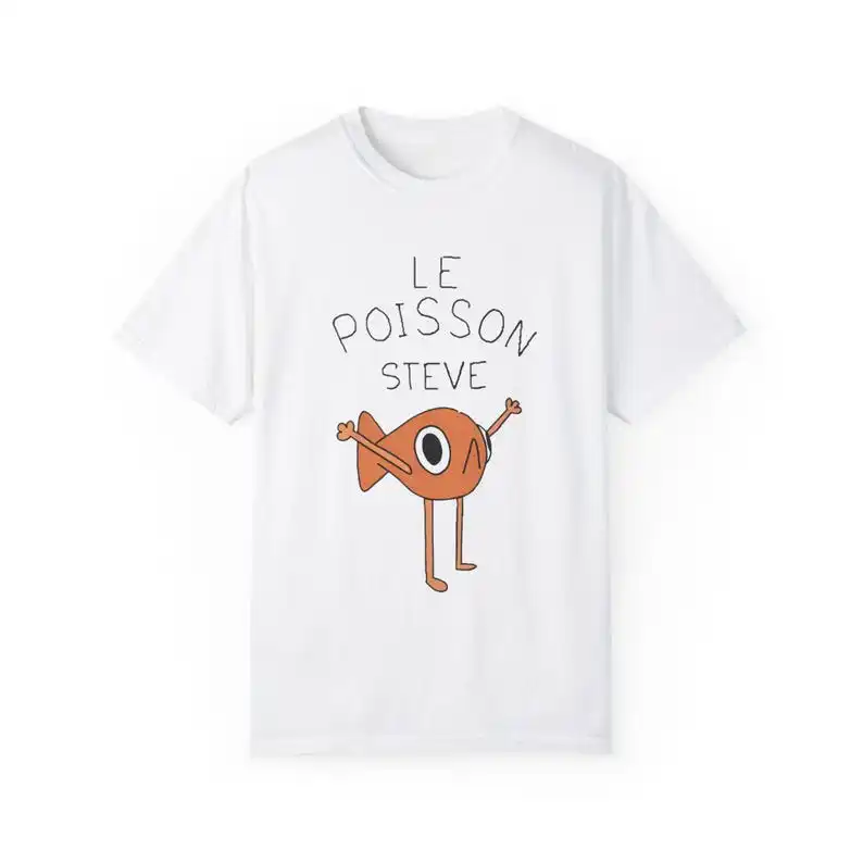 Le Poisson Steve T Shirt, Funny Meme T Shirt, Viral Meme T-Shirt for Fan Tshirt