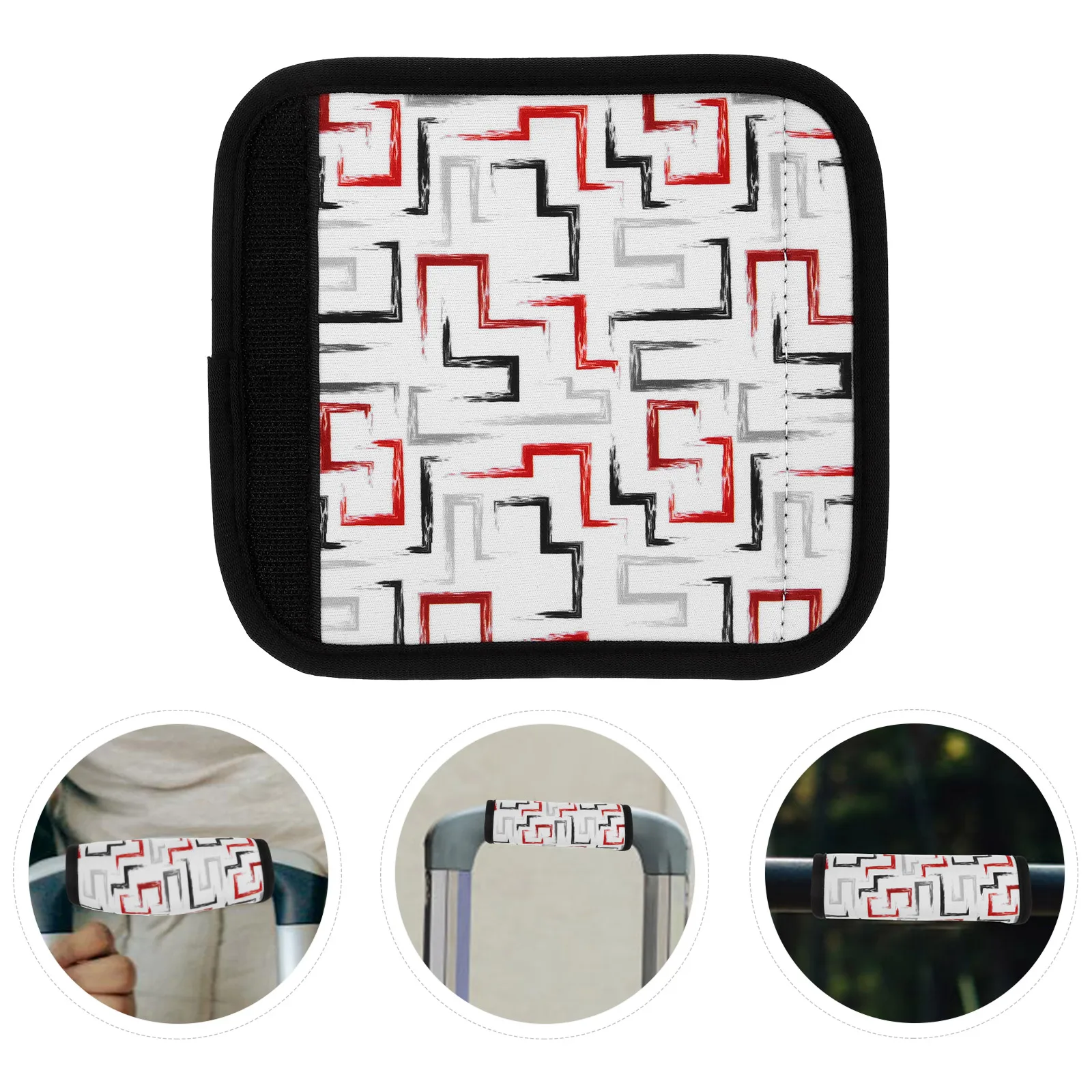 

Luggage Handle Coversoft Durable Comfort Grip Travel Suitcase Wrap Bag Protector Resistant Easy Carry Simple Style