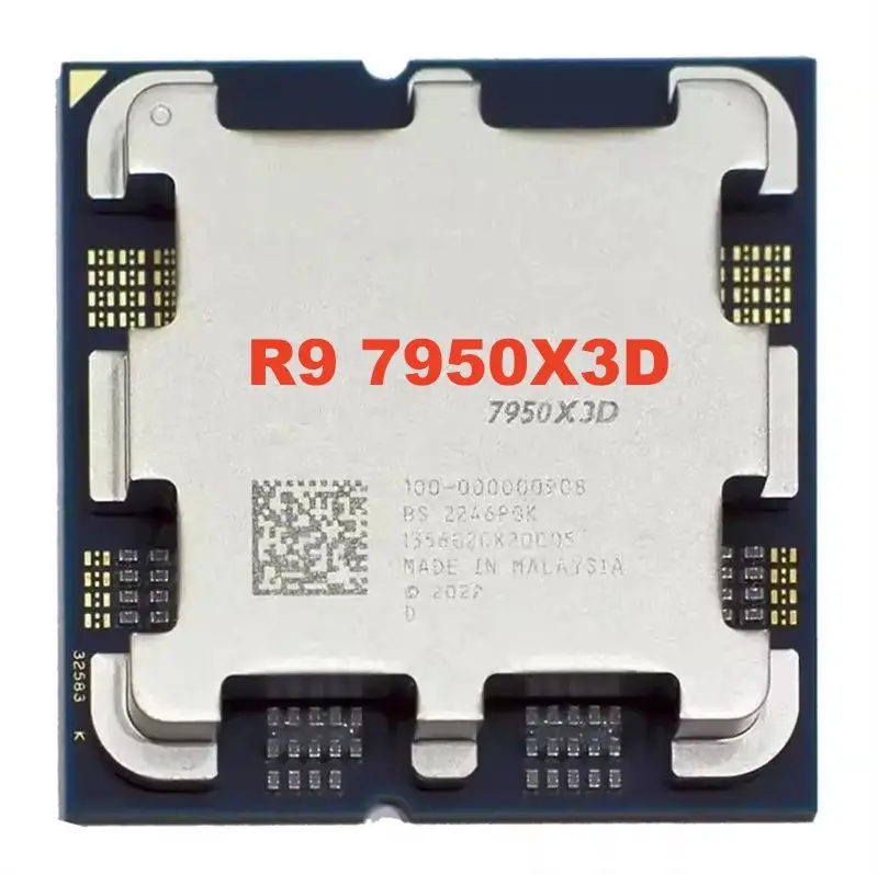 

Customized R9 7950X3D CPU 4.2 GHz 16-Core 32-Thread CPU Processor 5NM L3=128M Socket AM5 New Sealed Without fan