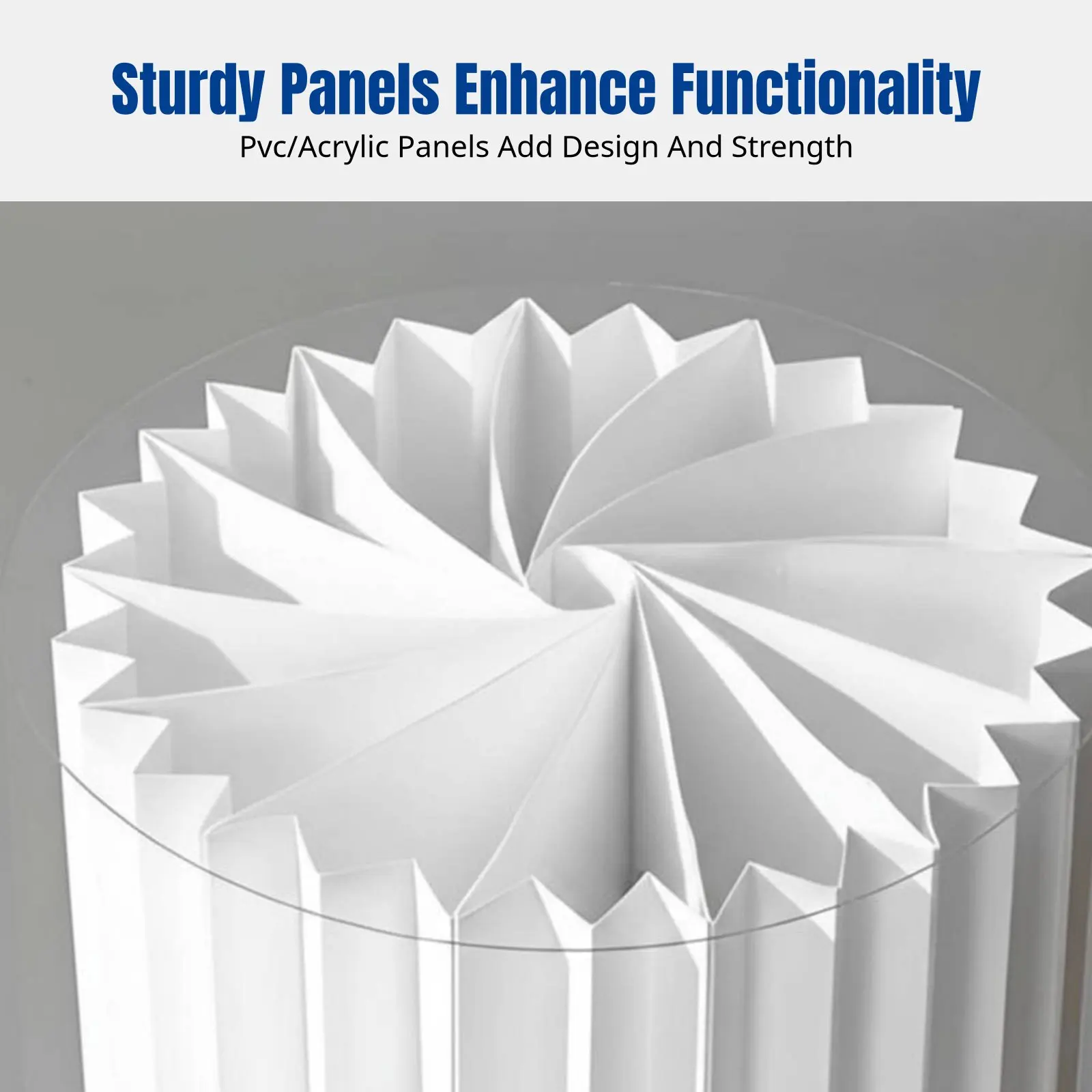 

Paper Roman Pillar Stand, Foldable Cylinder Display Pedestal, Wedding, Event, Dessert Table Prop