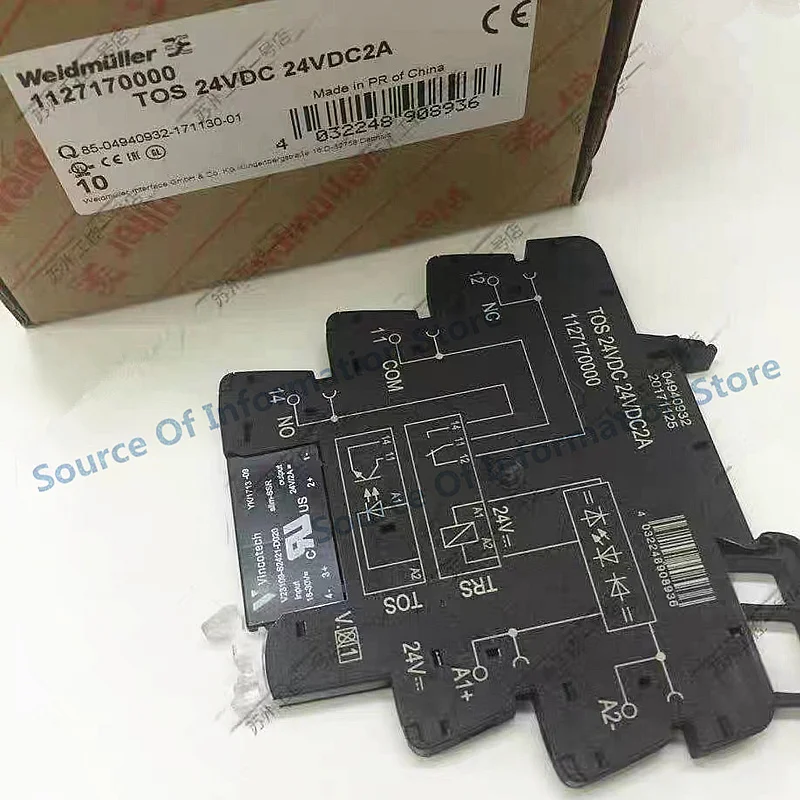 10Pcs, Solid State Relay Modules, TOS 24VDC 24VDC2A 1127170000