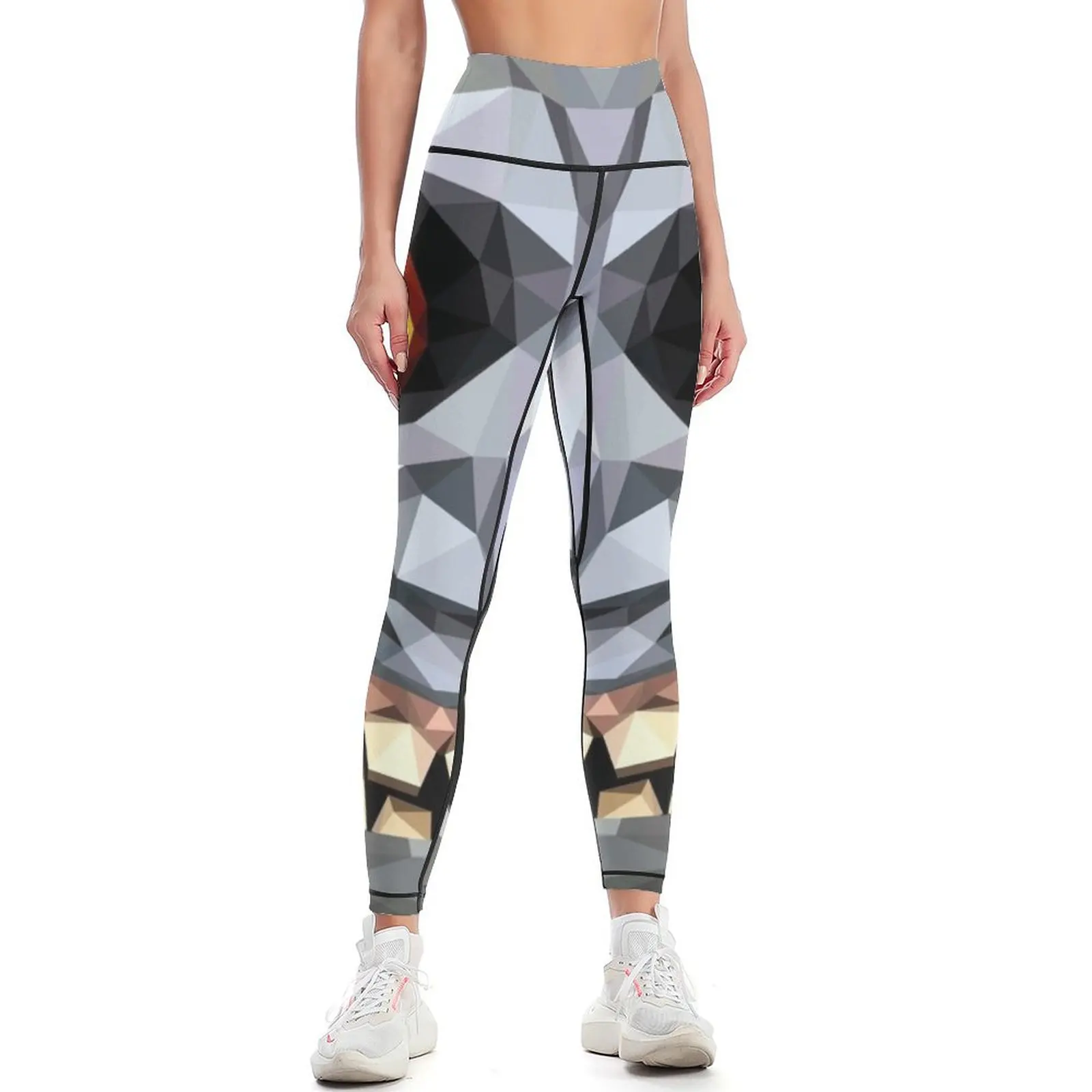 

Polygonal Lunacy Majora Moon Leggings Legging sport gym clothing Fitness clothing Legging sexy woman Womens Leggings