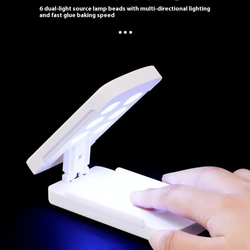 เครื่องเป่าเล็บขนาดเล็ก 36W LED UV แบบพกพาสำหรับทำเล็บที่บ้านพร้อมสาย USB สำหรับเครื่องมือทำเล็บเจล