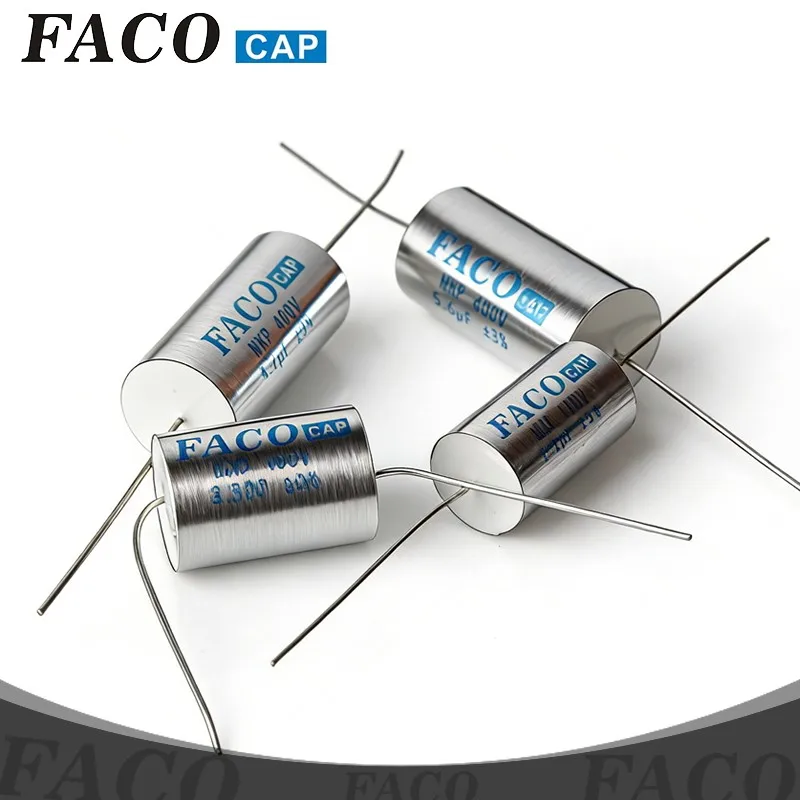 FACOcap ±3% horizontal axial polypropylene film capacitor professional audio HiFi speaker crossover component
