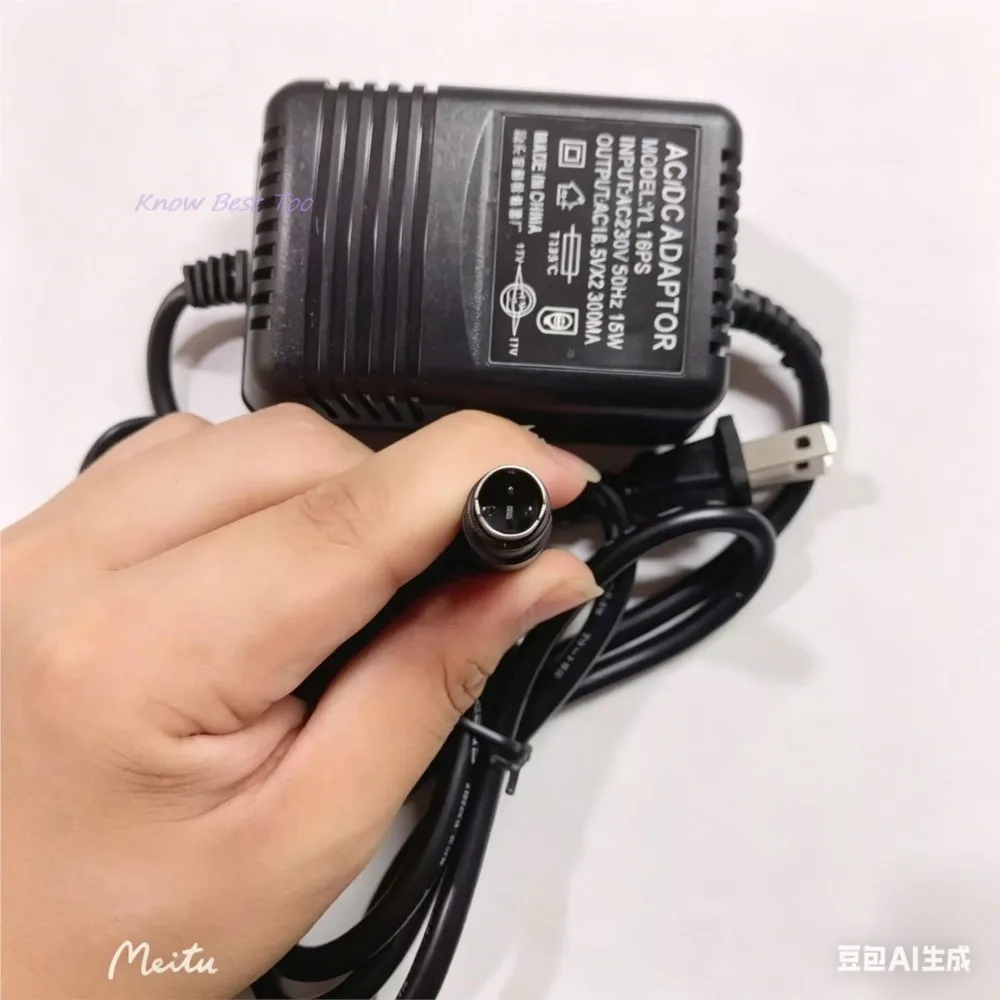 1PCS Mixer UB502 802 XENYX 1002FX 1202FX MX602A para adaptador de energia externo BEHRINGER com plugue americano