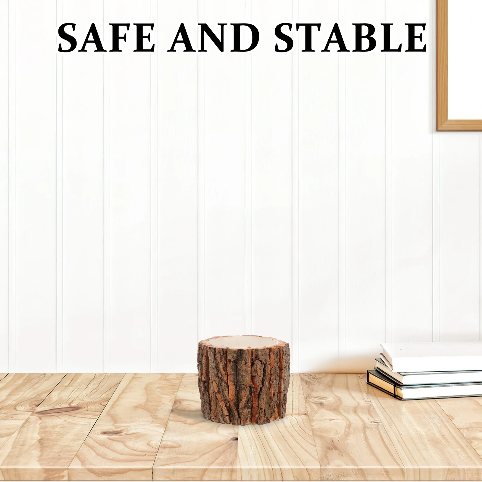 

2pcs Large Pen Holder Wood Pencil Holder Vintage Student Desk Organizer Pen Modern Desk Organizer Cup Container Storage