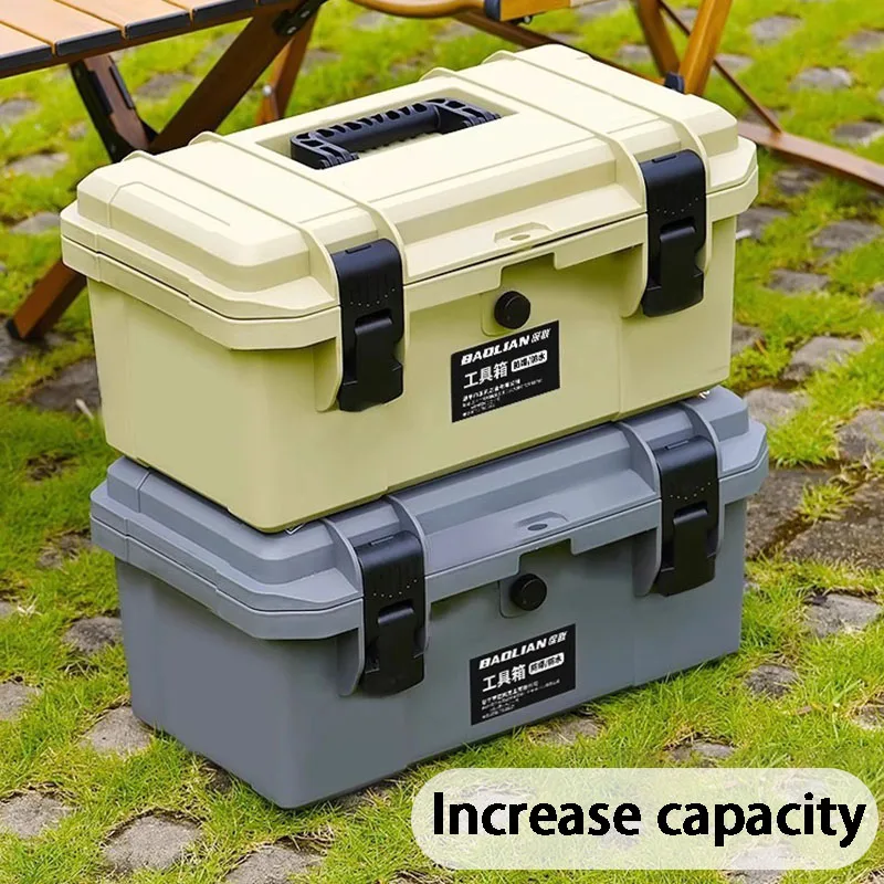 Handheld Toolbox Multifunctional Hardware Storage Box Portable Car Tool Organizer Boxes Household Repair Tool Storage Suitcase