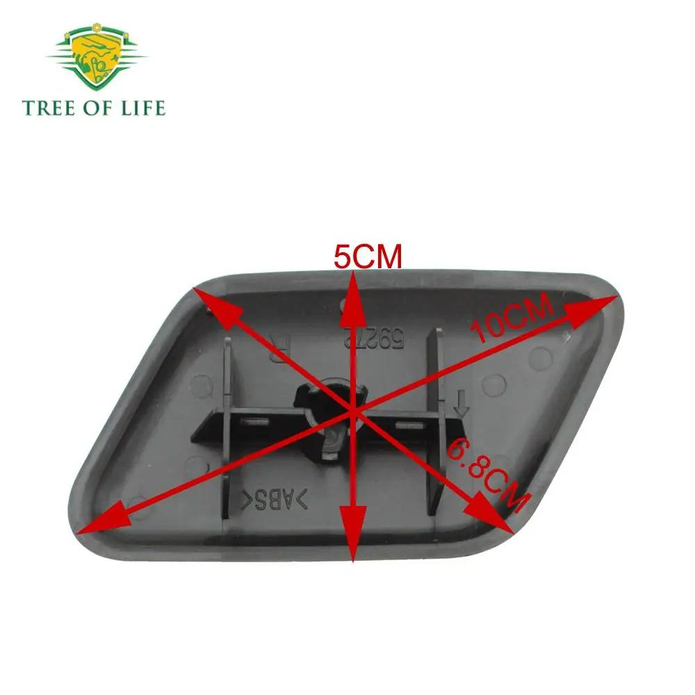 New Front Bumper Headlight Washer Spray Nozzle Cover Cap For Suzuki Grand Vitara 2012 2013 2014 2015 2016 2017 2018