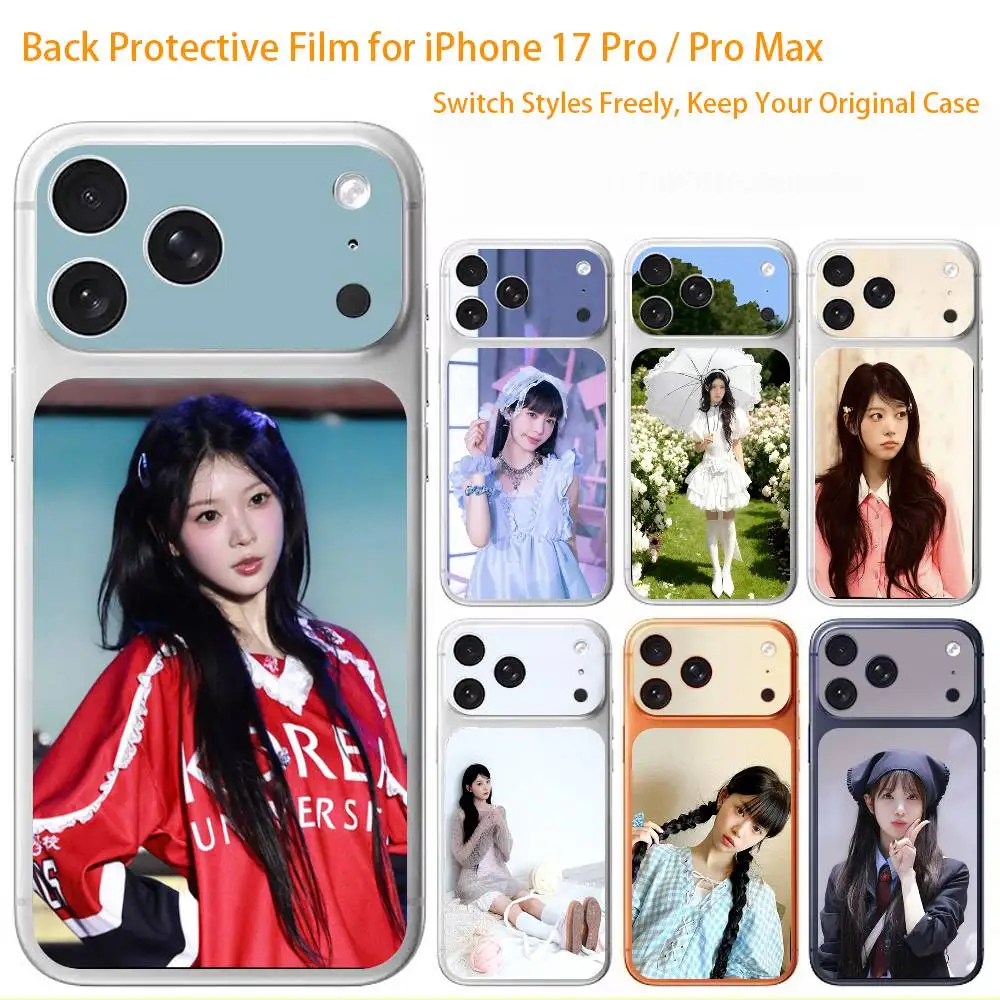 

POP M-MOKA 3D Full Body Skin Decal for iPhone 17/Pro/Pro Max Color Rear Protective Sticker