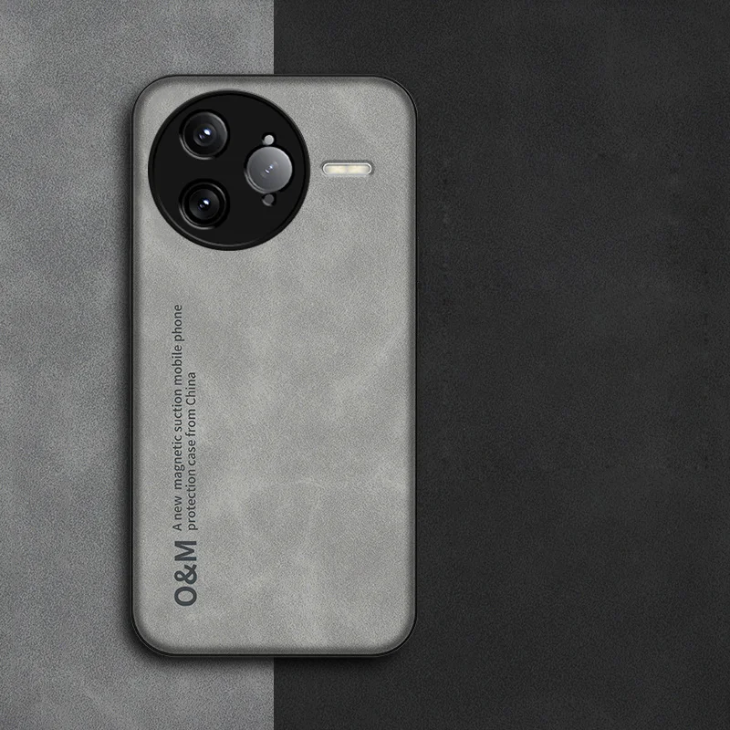 ل Xiaomi Redmi K80 Pro الجلد يشعر ماتي حافظة هاتف جلدية لينة الغطاء الخلفي Funda ل Xiaomi Redmi K80 برو حامي الشيدول