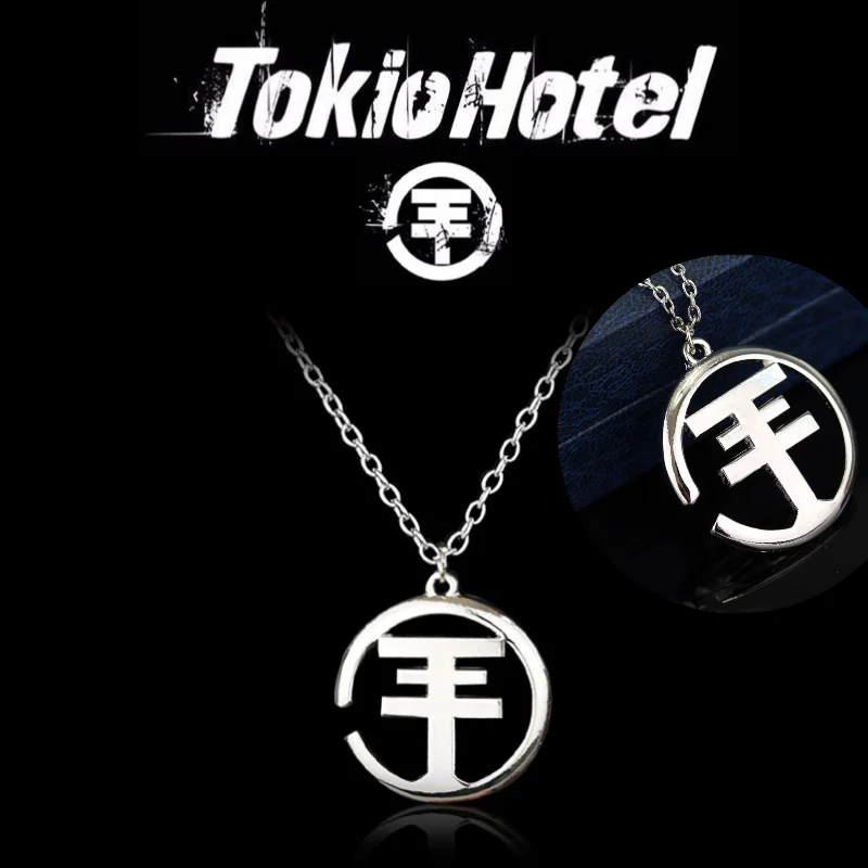 The Band Tokio Hotel Pendant Necklace for Men Women Kpop Collar Collares Para Mujer Choker Jewelry Korean Fashion Necklace Gift