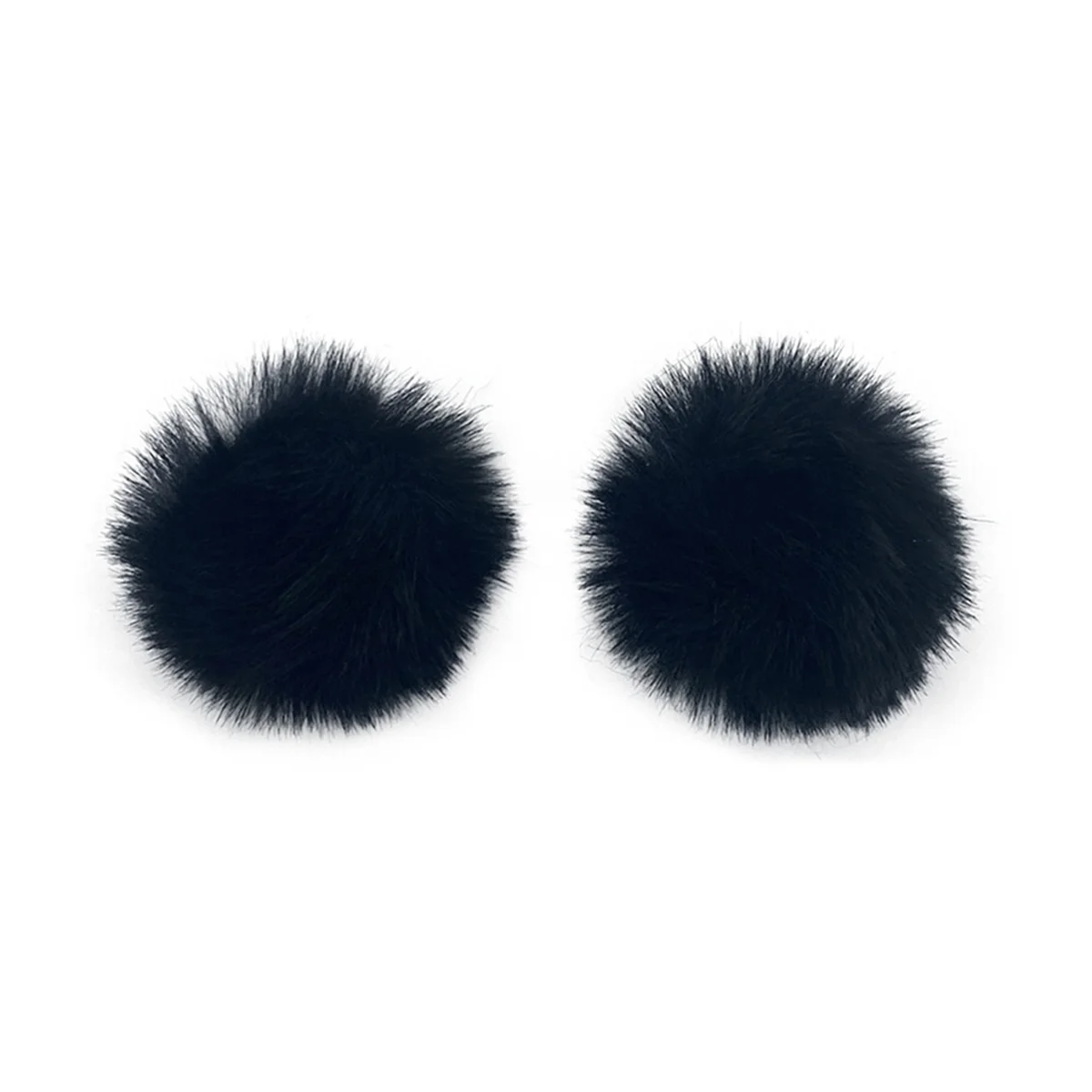 1 pçs microfone pára-brisas ao ar livre capa pára-brisa muff escudo de vento para transmissor microfone sistema sem fio preto