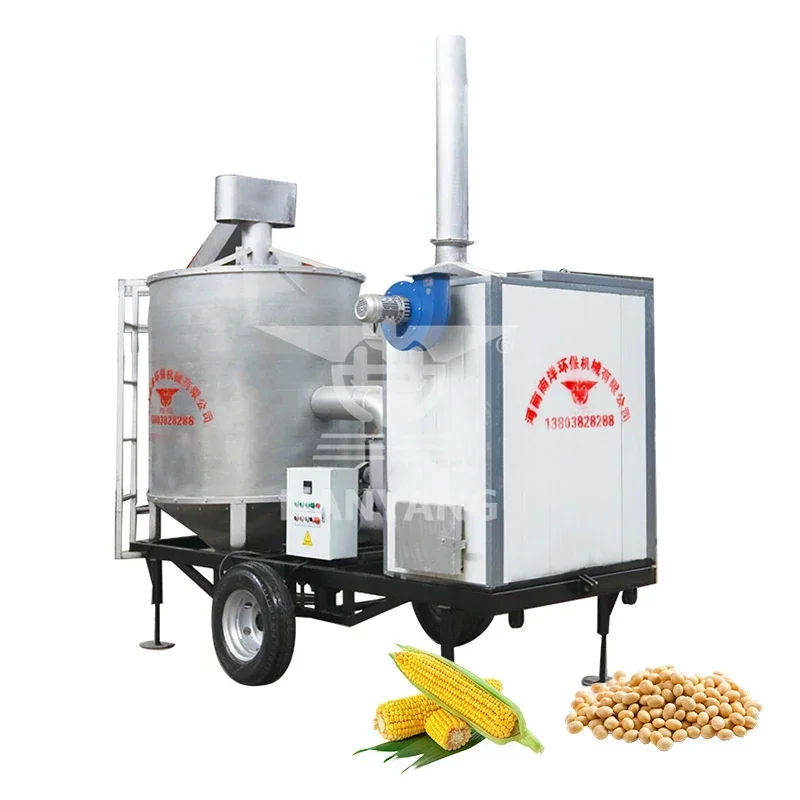 Rice Dryer Machine Paddy Drying Machine Small Biomass Burner Grain Dryer  Rice Grain Dryer