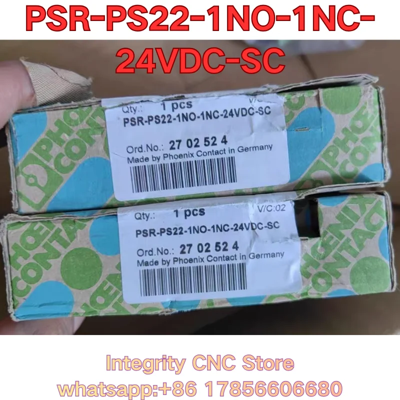 Nuevo módulo PLC PSR-PS22-1NO-1NC-24VDC-SC 2702524