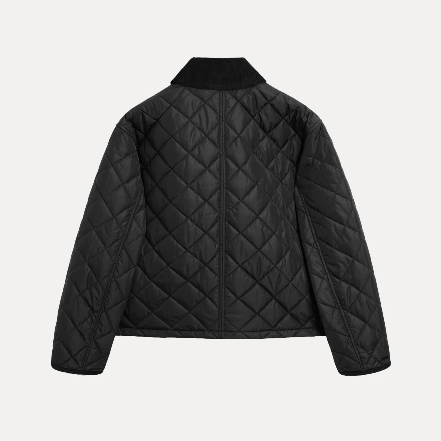 Chaleco Jaet de algodón para mujer, ropa de otoño, cuello de pana a cuadros, longitud ortopé, cierre de un solo botón, Color puro, novedad de 2025