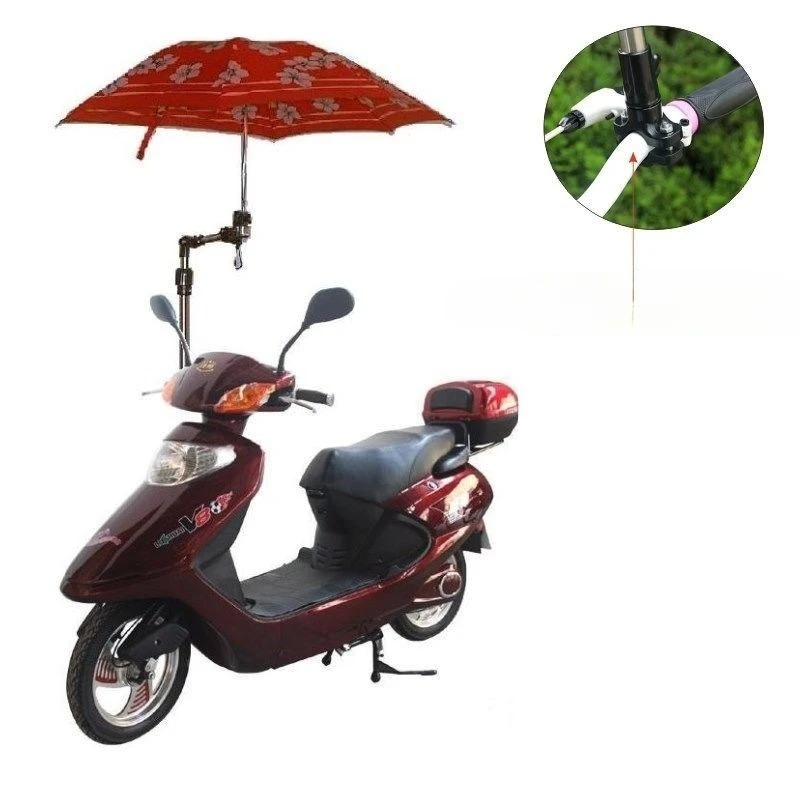 Electric vehicle sunshade umbrella bracket, bicycle battery bike, baby stroller, frameclip